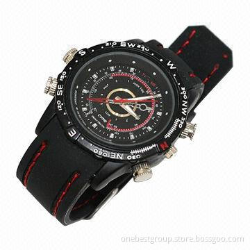 Hidden Camera Watch, Supports 1,600 x 1,200P Photo Resolution, High-quality Video Function